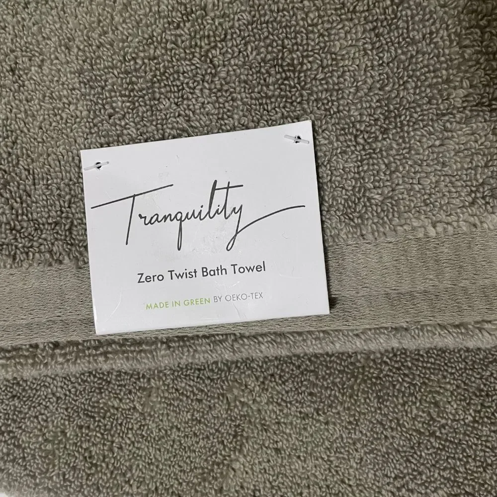 100% Cotton Bath Towel Super Soft Zero Twist 30